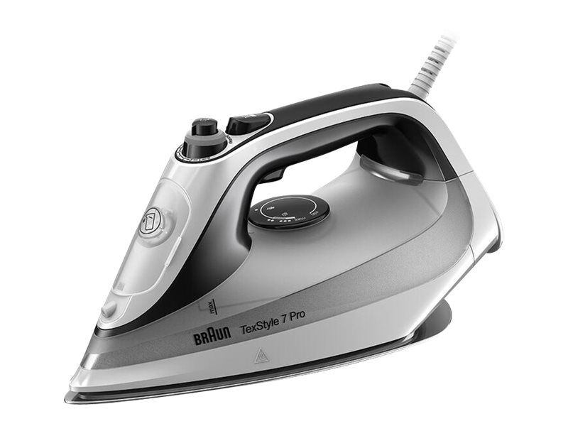 Braun Dampstrygejern TexStyle 7 Pro SI 7149 WB - steam iron - sole plate: EloxalPlus FreeGlide 3D - *DEMO billede 2