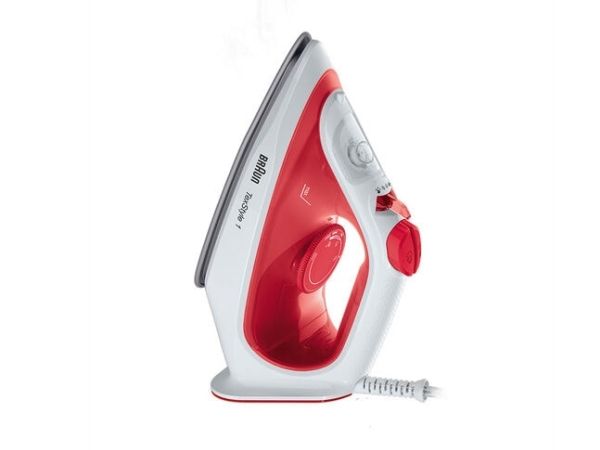Braun TexStyle 1 SI 1019 - Dampstrygejern - såleplade: SuperCeramic - 1900 W - hvid/rød billede 4