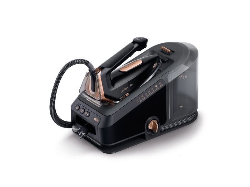 Braun CareStyle 7 Pro IS 7286 BK - Dampstrygejern med automatisk afbrydelse - såleplade: EloxalPlus FreeGlide 3D - 2700 W - sort billede 4