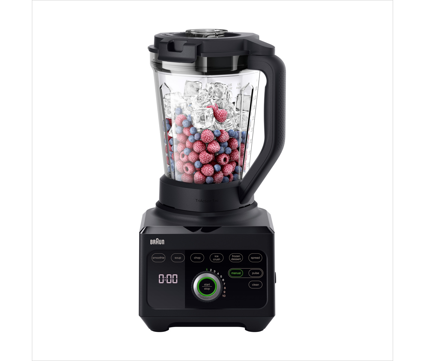 Braun JB9040BK blender 3L 1600W, sort billede 6