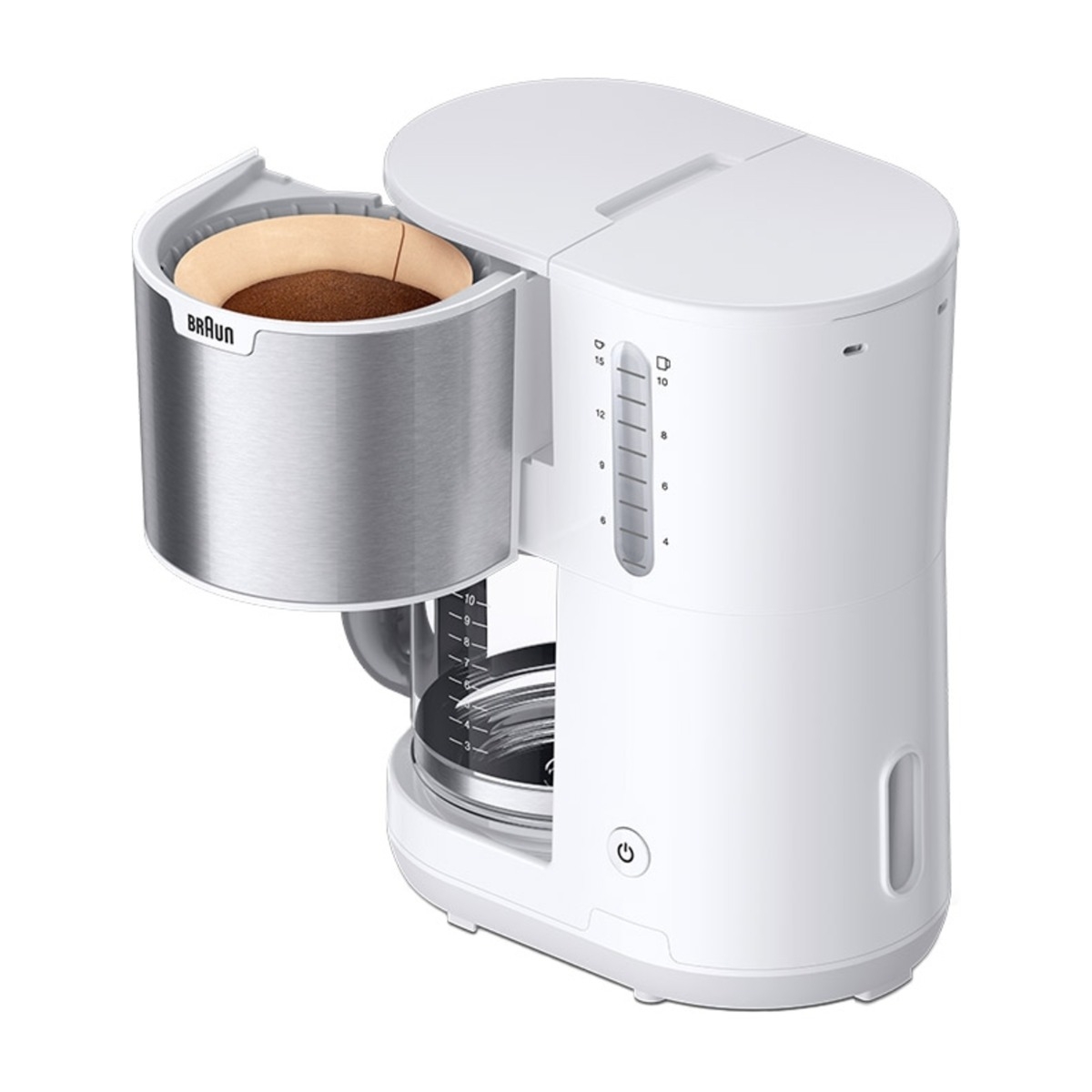 Braun KF1500WH Kaffemaskine billede 3