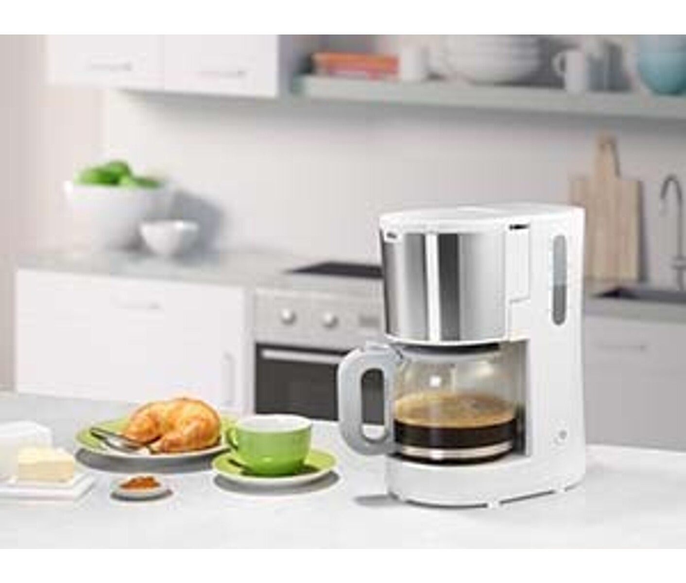 Braun KF1500WH Kaffemaskine billede 2