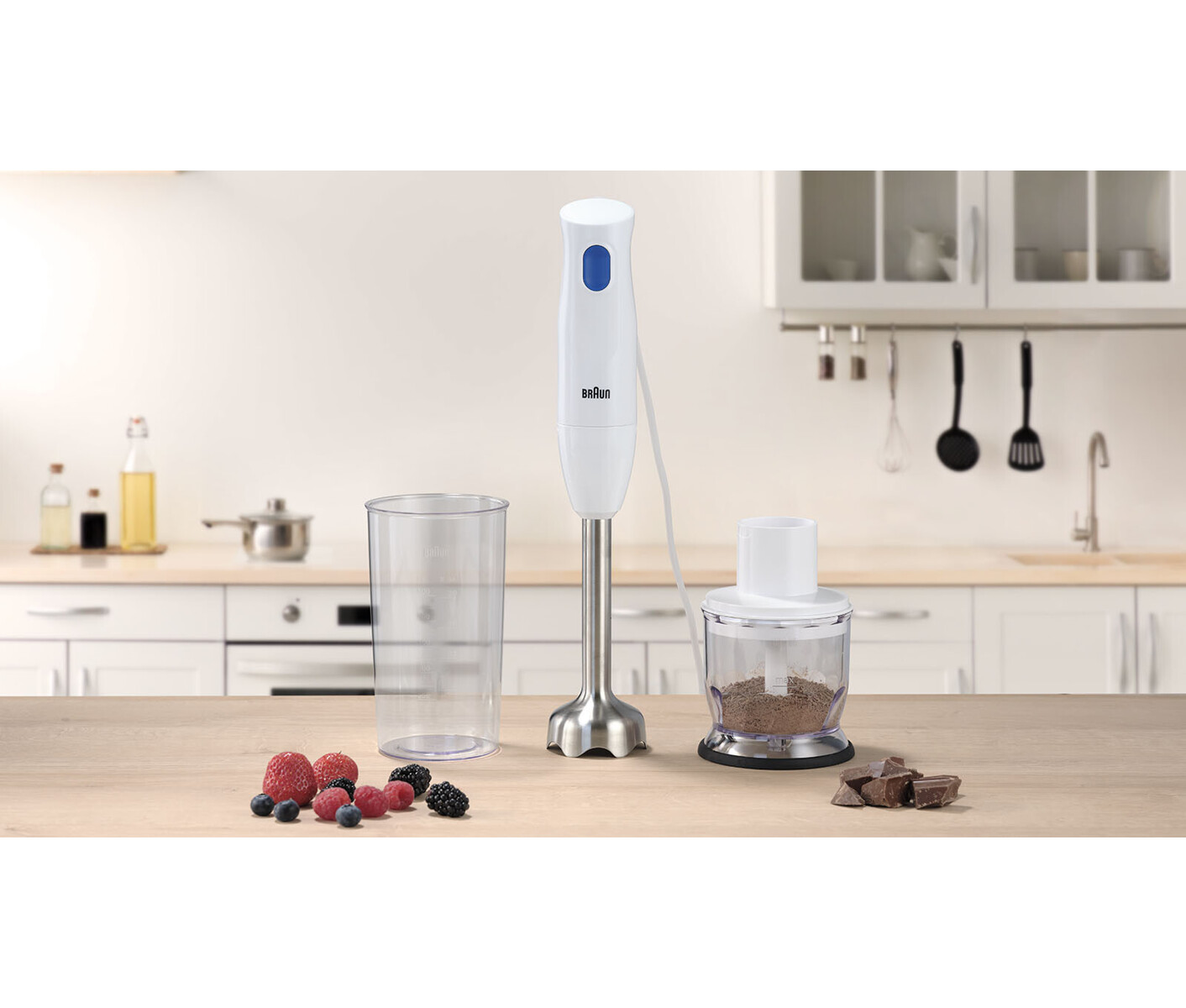 Braun Multiquick 1 Mq10.201mwh Stavblender