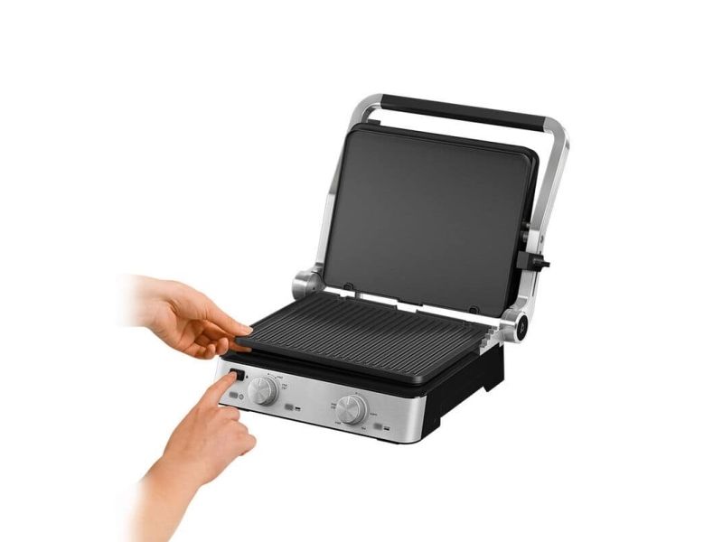 Braun MultiGrill 7 CG 7020 elektrisk grill, sort og rustfrit stål billede 4
