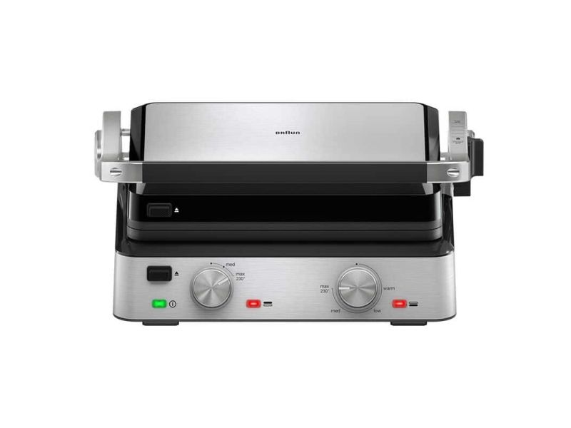 Braun MultiGrill 7 CG 7020 elektrisk grill, sort og rustfrit stål billede 2