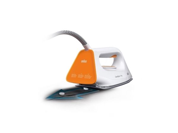Braun CareStyle 1 Pro IS 1511 - Dampstrygejern med automatisk afbrydelse - såleplade: FreeGlide 3D SuperCeramic - 2200 W - hvid/orange billede 4
