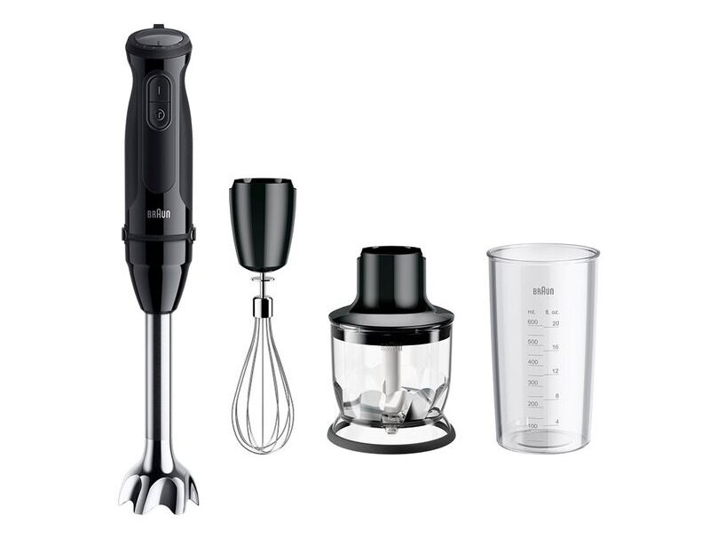 Braun Multiquick 5 MQ 50202 M - Stavblender - 1 kW - sort billede 2
