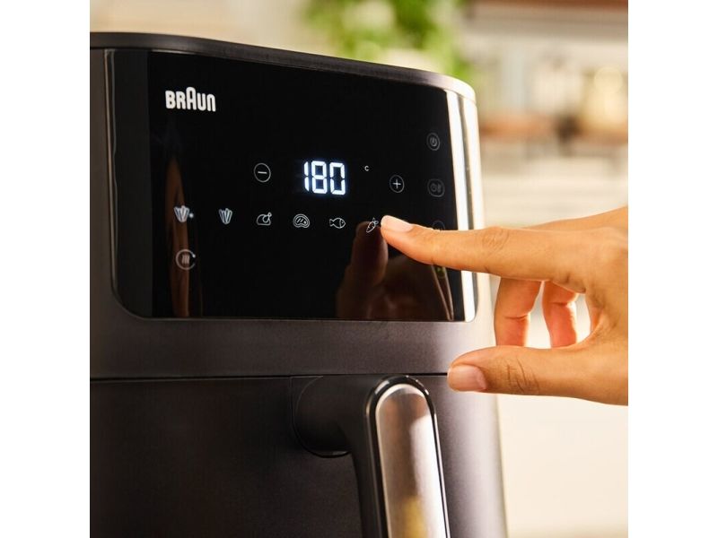 Braun MultiFry 5 HF 5030 - Varmluftsrister - 6 liter - 1700 W - sort billede 4