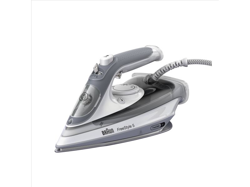 Braun SI5078GY Freestyle 5 dampstrygejern billede 2
