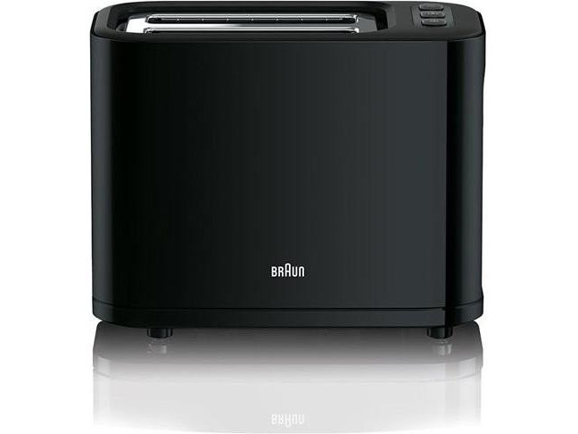 Braun PurEase HT3010 BK - Brødrister - 2 skive - 2 Holdere - sort billede 2