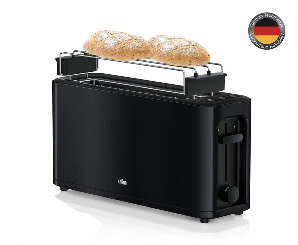 Braun Brødrister PurEase HT3110BK - toaster - black