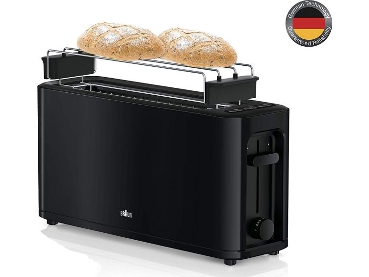 Braun Brødrister PurEase HT3110BK - toaster - black