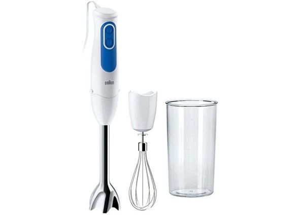 Braun Multi Quick 3, Nedsænkning blender, 0,6 L, 700 W, Blå, Hvid billede 1