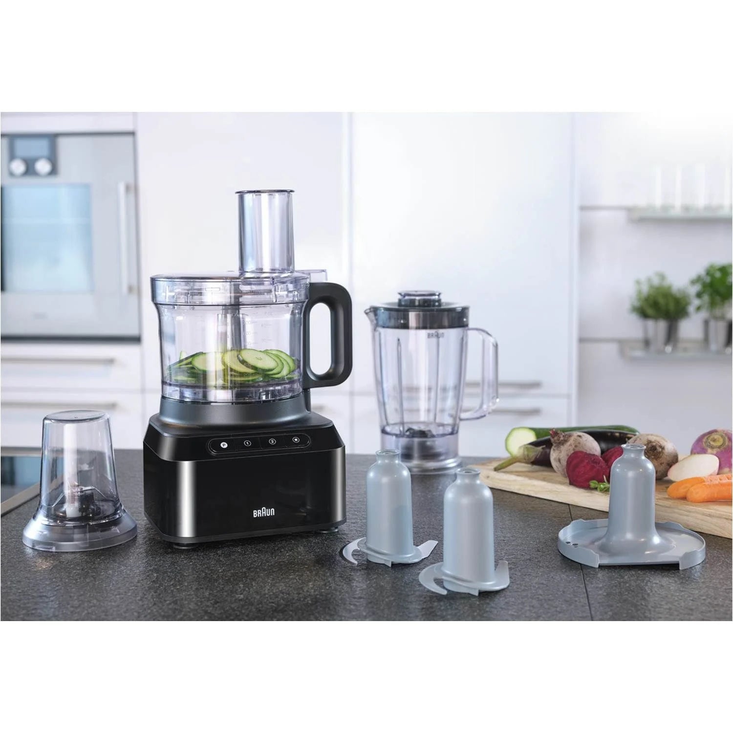 Braun FP3132BK foodprocessor billede 5