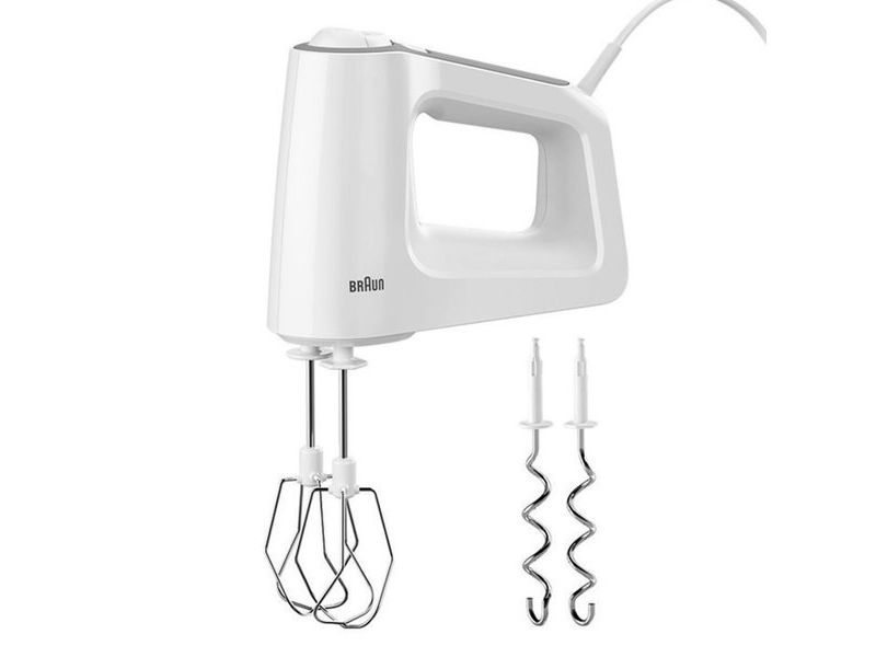 Braun MultiMix 3 HM 3100 WH - Håndmixer - 500 W - hvid billede 4