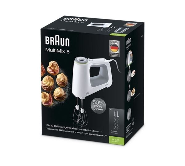 Braun Hm5000wh Håndmixer