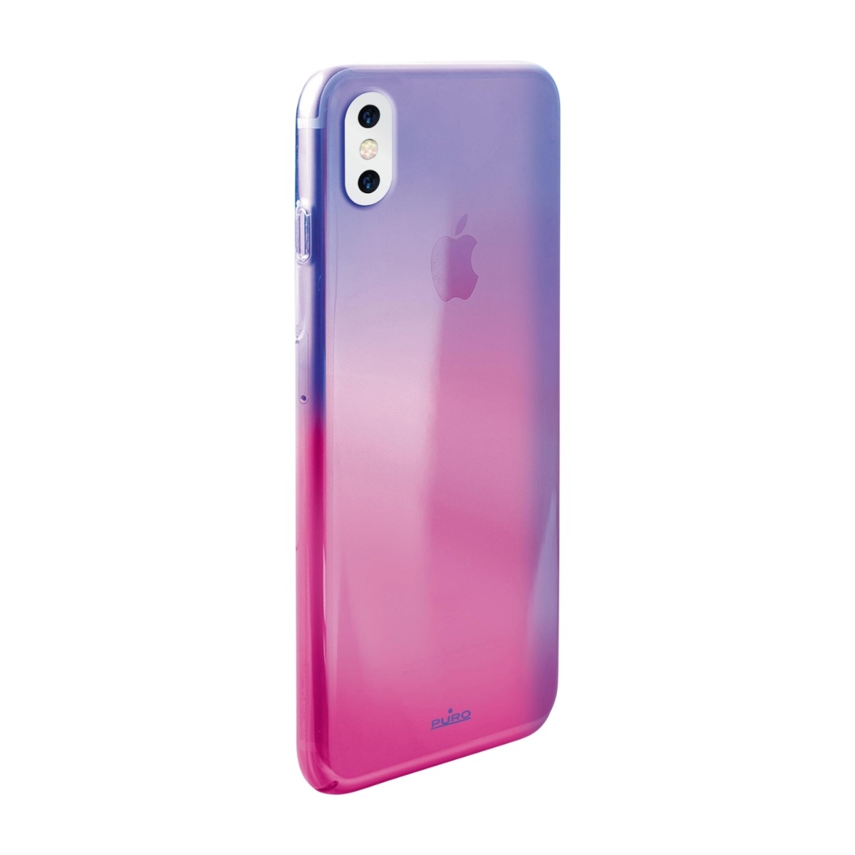 Puro Hologram Crystal Cover iPhone X/XS pnk billede 3