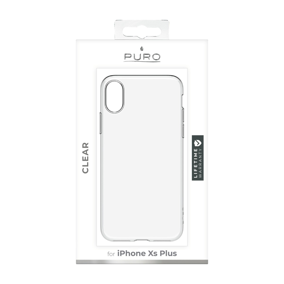 Puro Clear Cover iPhone XS Max case billede 2