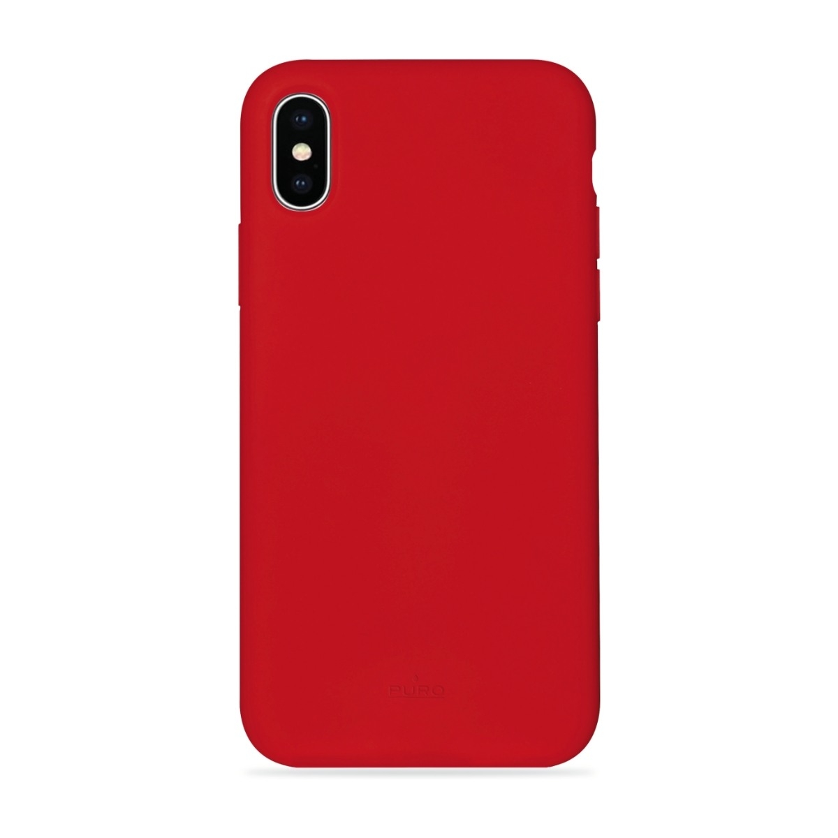 Puro Icon Cover iPhone XS Max Case, rød billede 3