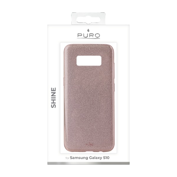 Puro Shine Cover Galaxy S10 rosenguld billede 5