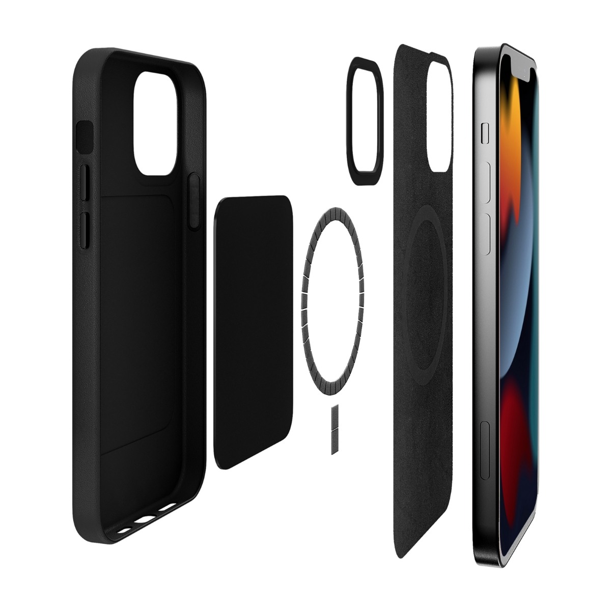Puro iPhone 13 Pro Max Skymag Cover, sort billede 3