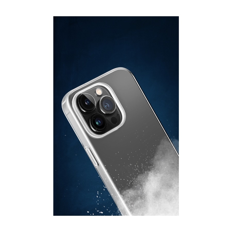 Puro iPhone 14 Pro Impact Clear Cover, gennemsigtigt billede 4