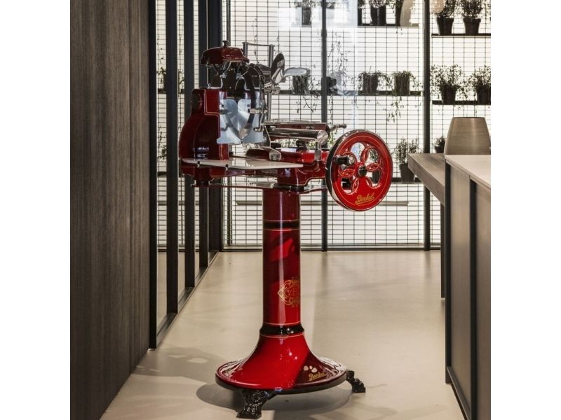 Berkel -STAND, Skivestativ, Rød, Volano B3 / Tribute / B114 / BS300, 580 mm, 580 mm, 780 mm billede 2