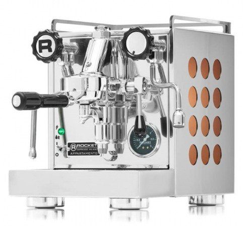 Rocket Espresso Apartment kobber/sølv