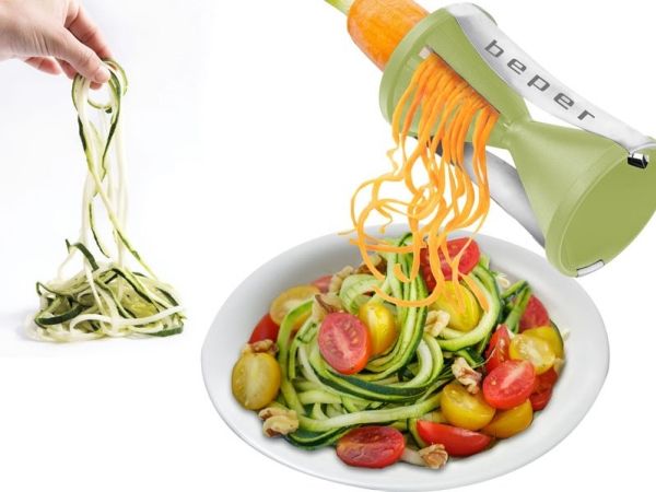 Beper MD.236 slicer Manual Green ABS synthetics, Stainless steel billede 3