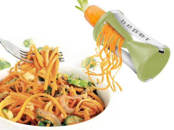Beper MD.236 slicer Manual Green ABS synthetics, Stainless steel billede 4