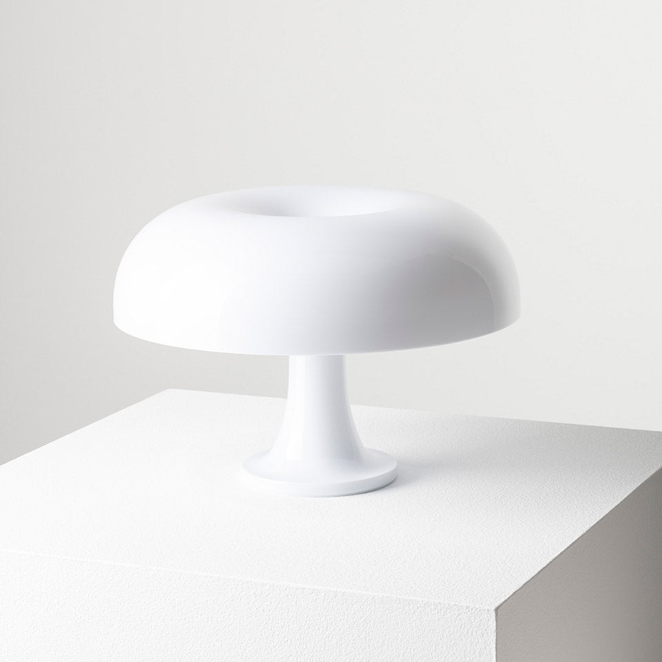 Nessino Bianco hvid bordlampe billede 1