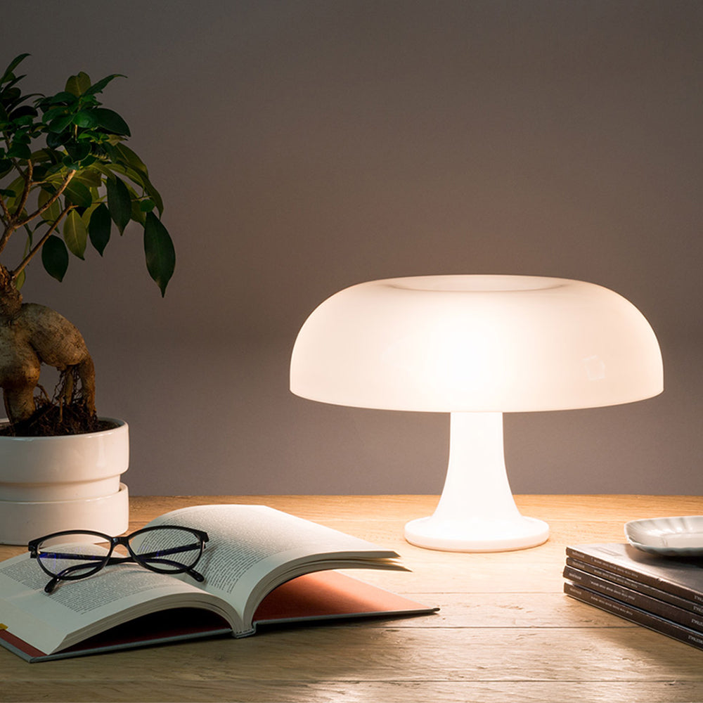 Nessino Bianco hvid bordlampe billede 3
