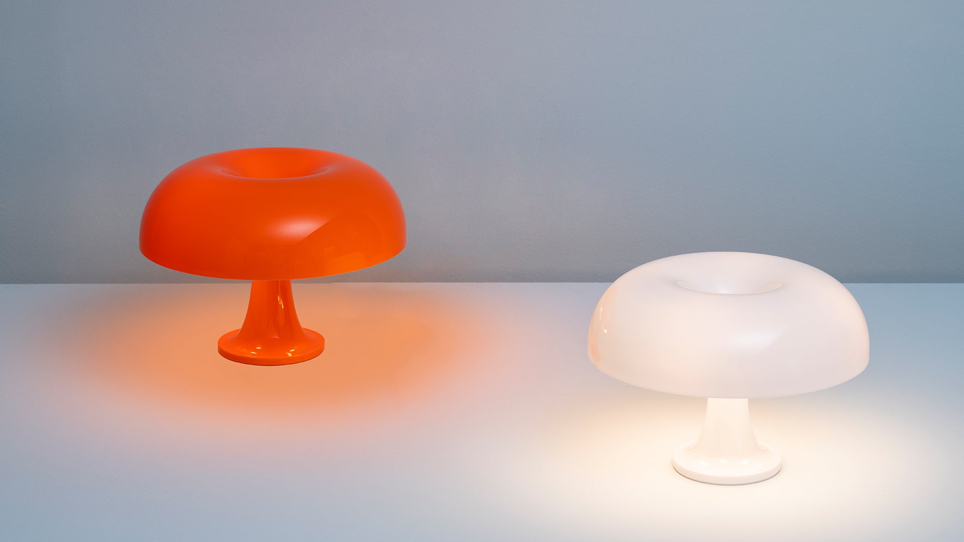 Nessino Arancio orange bordlampe billede 3