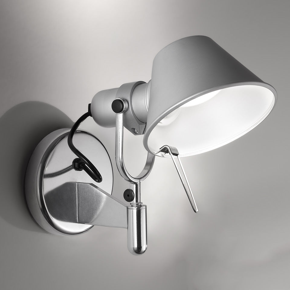 Tolomeo Faretto aluminium væglampe u. kontakt billede 1