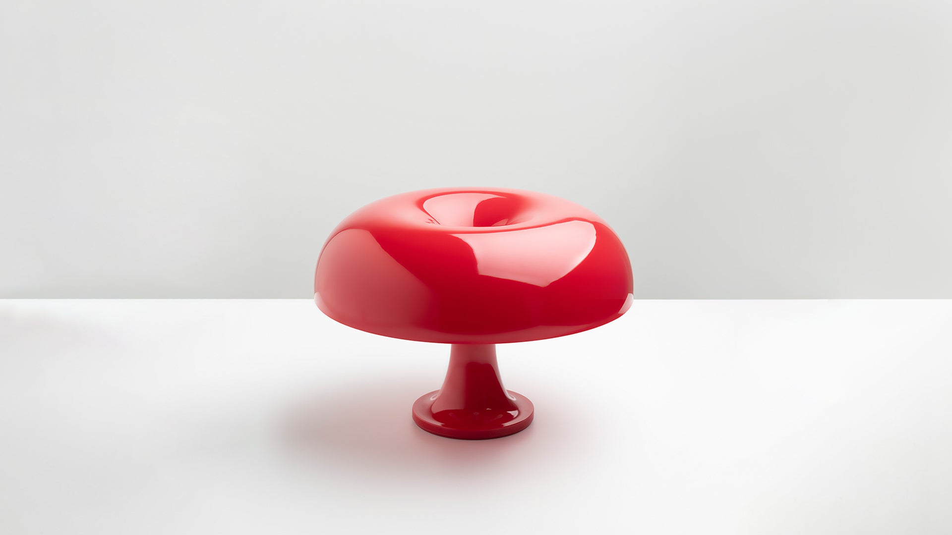 Nessino Rosso rød bordlampe billede 1