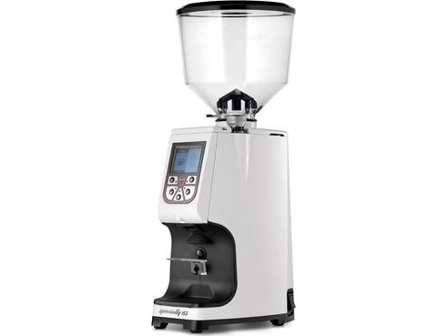 Eureka Atom Specialty 65E - automatisk kværn - hvid