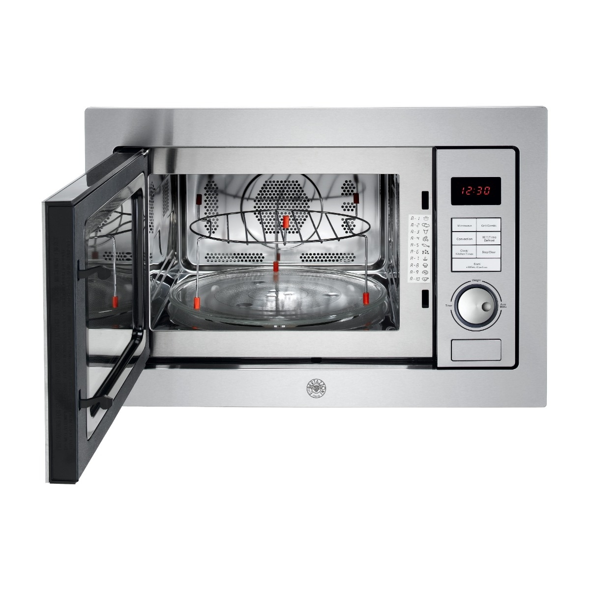 Bertazzoni Professional Series F457PROMWSX integreret mikroovn billede 4