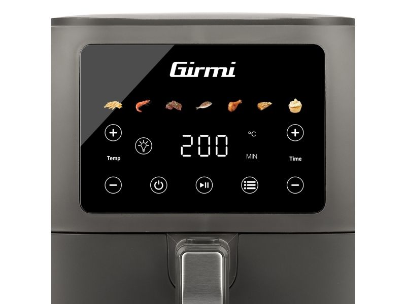 Girmi FG92, Varmluftsteger, 8 L, 2 kg, 80 °C, 200 °C, 60 min.
