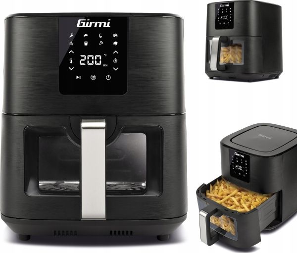 Girmi FG79, Varmluftsteger, 9 L, 2,4 kg, 40 °C, 200 °C, 60 min.