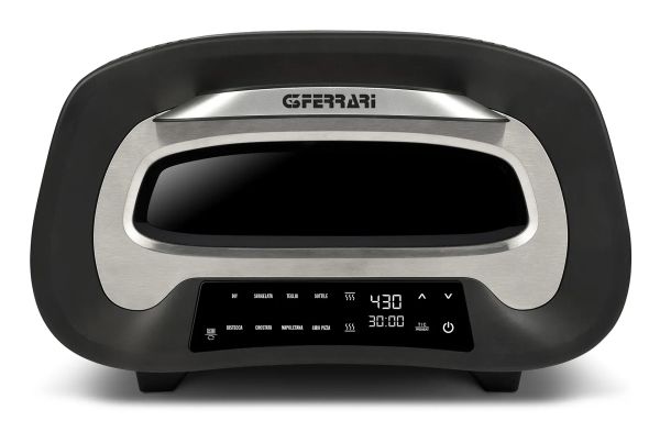G3 Ferrari Pronto Pizza 2 minuti, 1 pizza(er), Sort, Sølv, Rustfrit stål, 430 °C, 80 - 430 °C, Sten