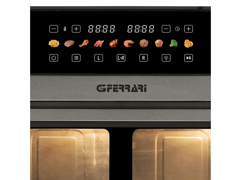 G3 Ferrari G10223, Varmluftsteger, 12 L, 2,8 kg, 60 °C, 200 °C, Dobbelt