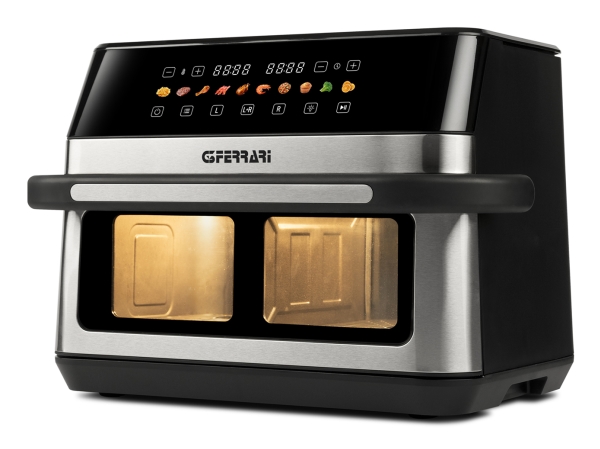 G3 Ferrari G10223, Varmluftsteger, 12 L, 2,8 kg, 60 °C, 200 °C, Dobbelt