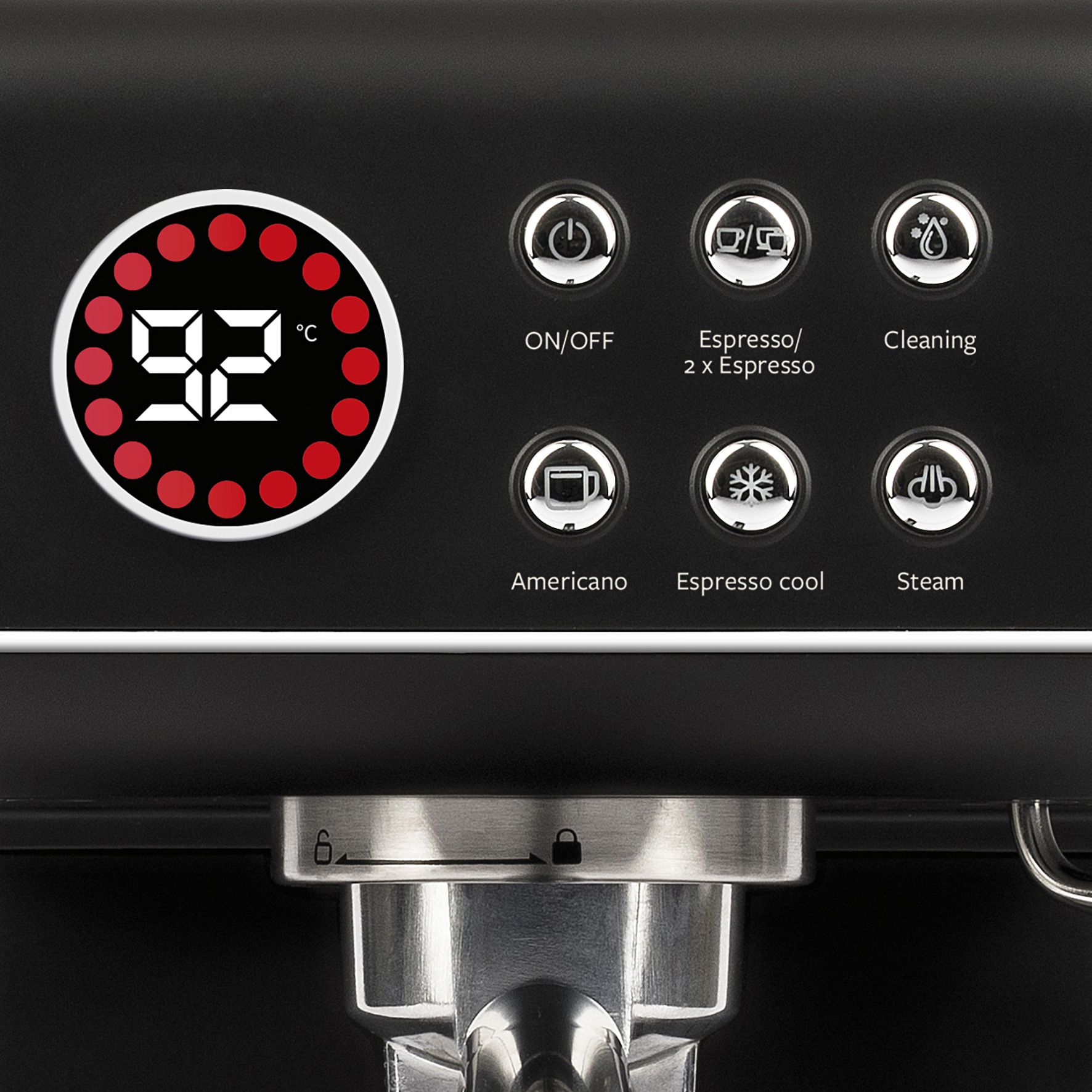 Girmi MC5100 Preludio BlackEspresso machine billede 4