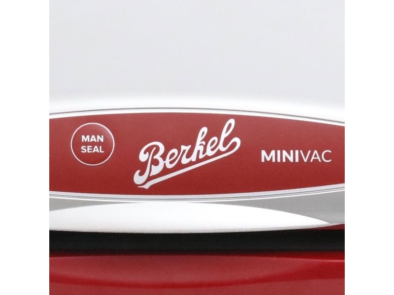 Berkel MiniVac, Rød, Sølv, 800 mbar, Dåse, Kun forsegling, Vakuumforsegling, Knapper, 10 l/min, 30 cm