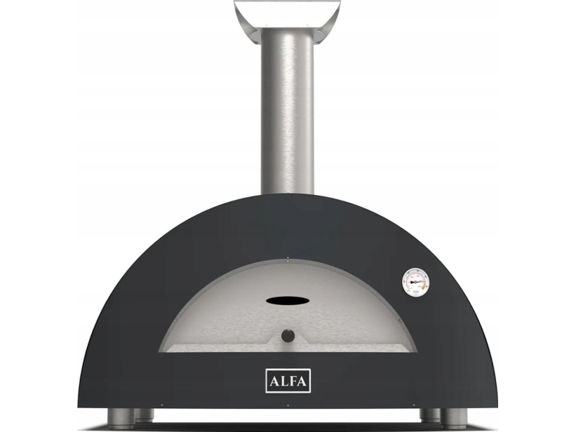 Alfa Forni Moderno 2 Pizze Hybrid-Pizza oven ardesia grey