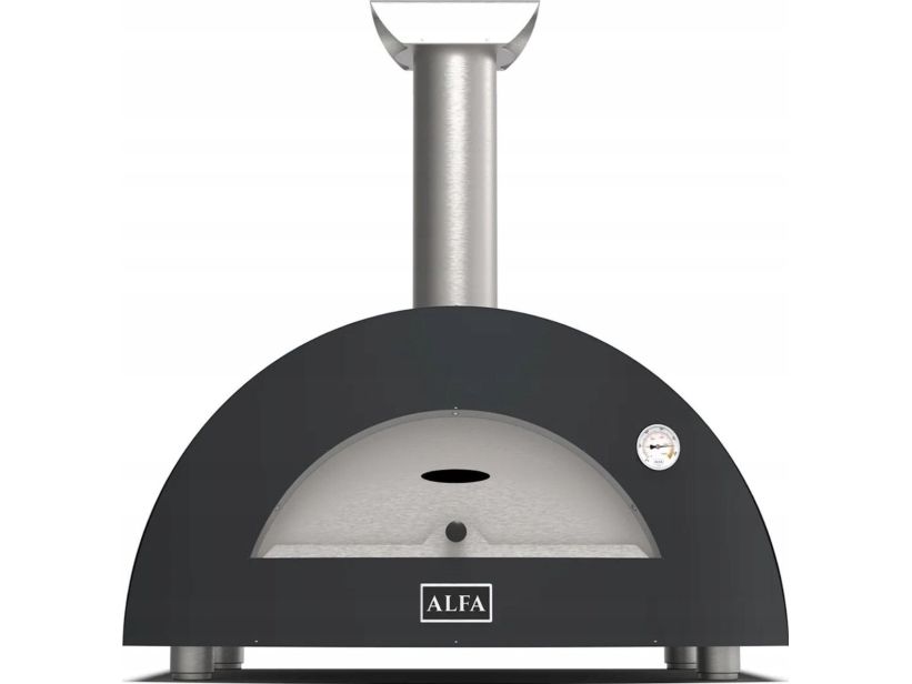 Alfa Forni Moderno 2 Pizze Hybrid-Pizza oven ardesia grey
