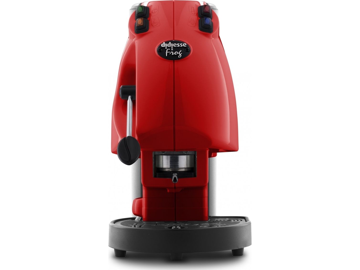 Didiesse Frog Revolution, Espressomaskine, 2 L, Kaffekapsel, 650 W, Sort, Rød