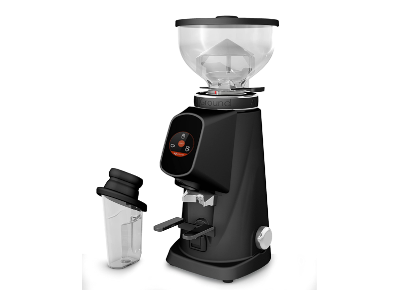 Fiorenzato AllGround kaffekværn i mat Vantaschwarz, Dark-T Titan-kværn