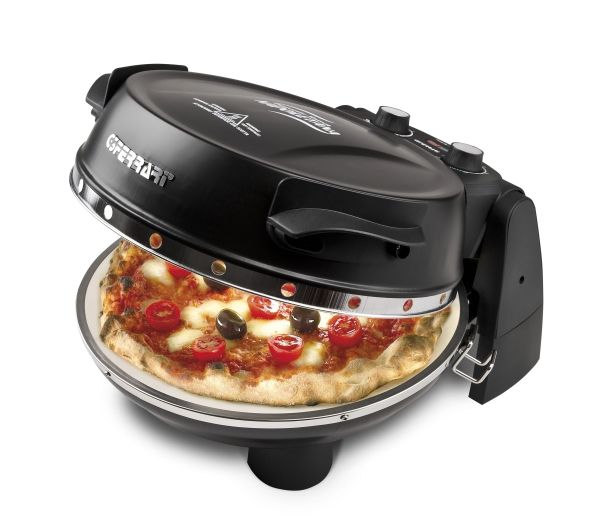 G3 Ferrari Pizzeria Snack Napoletana, 1 pizza(er), 31 cm, 400 °C, Sort, Sten, 1200 W