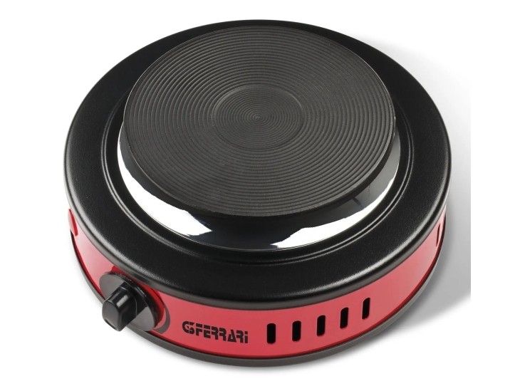 G3 Ferrari Furnèl, Sort, Rød, Bordplade, Forseglet plade, Støbejern, 1 zone(s), 1 zone(s)